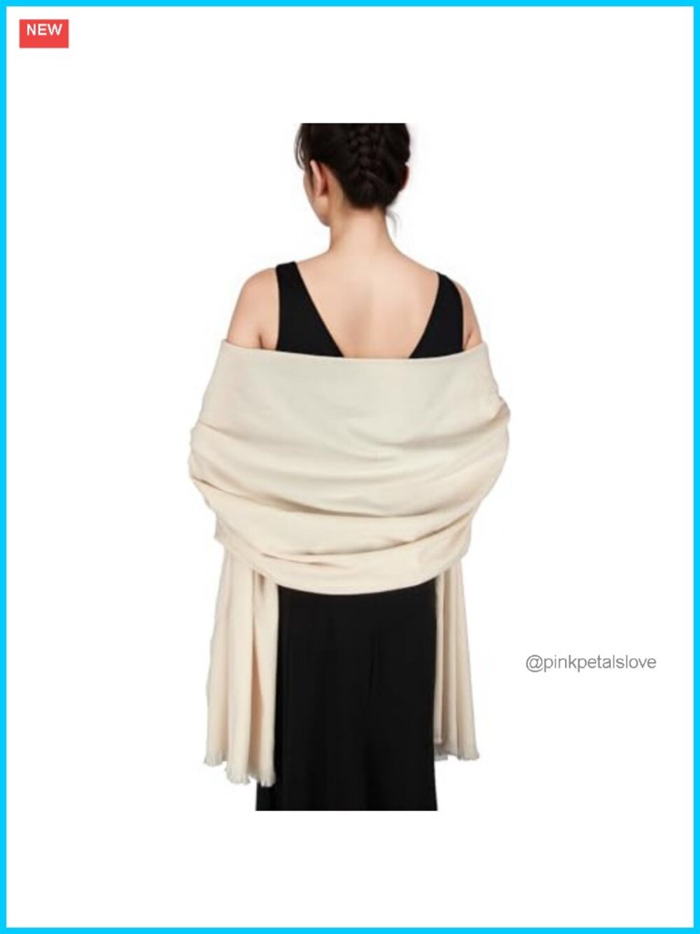 Pashmina Shawl Wrap for Women Evening Dresses Wedding Oversized Scarf